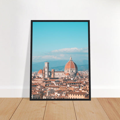 Florenz Panorama Poster - Printree.ch Architektur, Duomo, Firenze, Florenz, Foto, Fotografie, historisch, Italien, Kultur, Kunst, Ponte Vecchio, Reisen, Renaissance, Sehenswürdigkeiten, Uffizien, unsplash