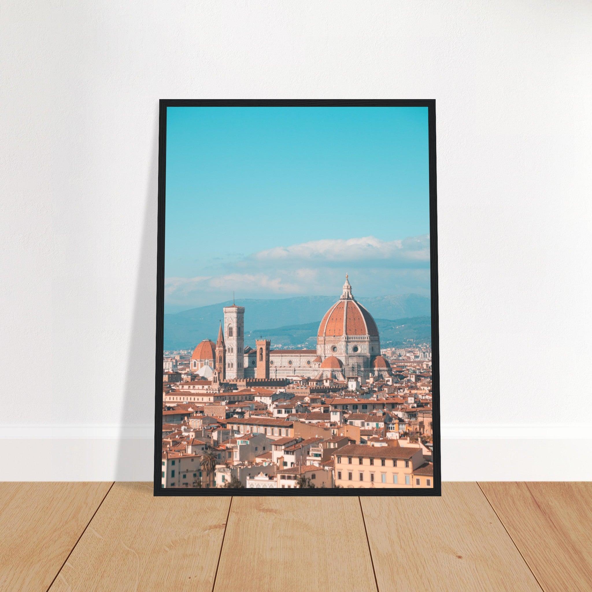 Florenz Panorama Poster - Printree.ch Architektur, Duomo, Firenze, Florenz, Foto, Fotografie, historisch, Italien, Kultur, Kunst, Ponte Vecchio, Reisen, Renaissance, Sehenswürdigkeiten, Uffizien, unsplash