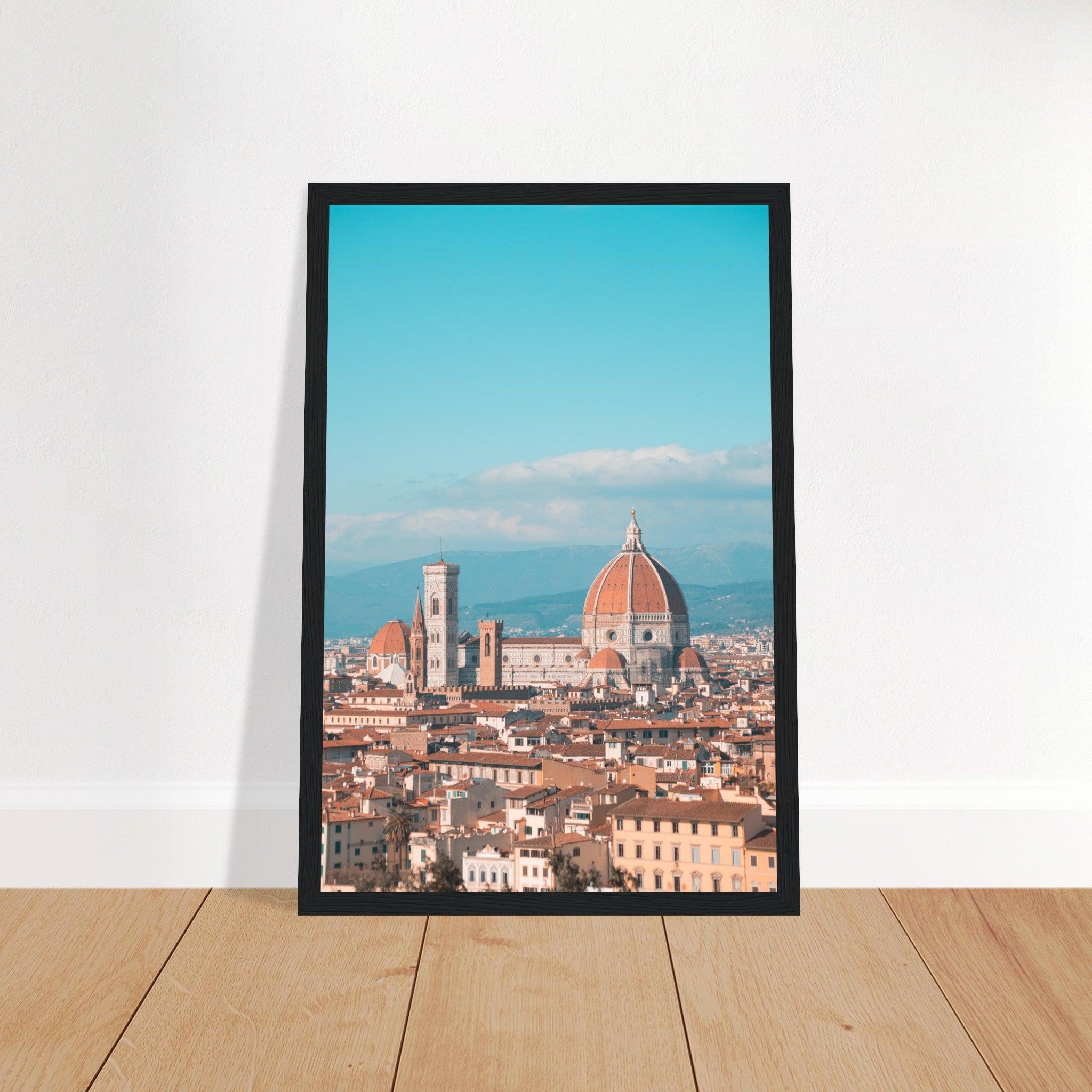 Florenz Panorama Poster - Printree.ch Architektur, Duomo, Firenze, Florenz, Foto, Fotografie, historisch, Italien, Kultur, Kunst, Ponte Vecchio, Reisen, Renaissance, Sehenswürdigkeiten, Uffizien, unsplash