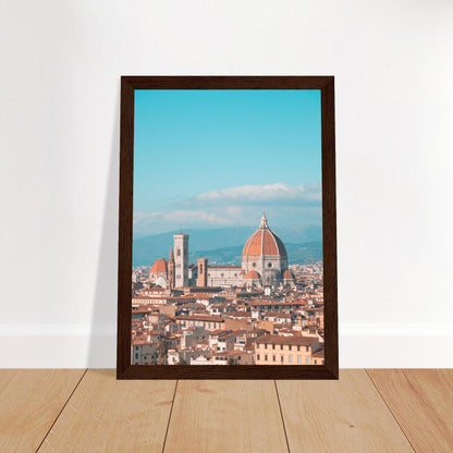 Florenz Panorama Poster - Printree.ch Architektur, Duomo, Firenze, Florenz, Foto, Fotografie, historisch, Italien, Kultur, Kunst, Ponte Vecchio, Reisen, Renaissance, Sehenswürdigkeiten, Uffizien, unsplash