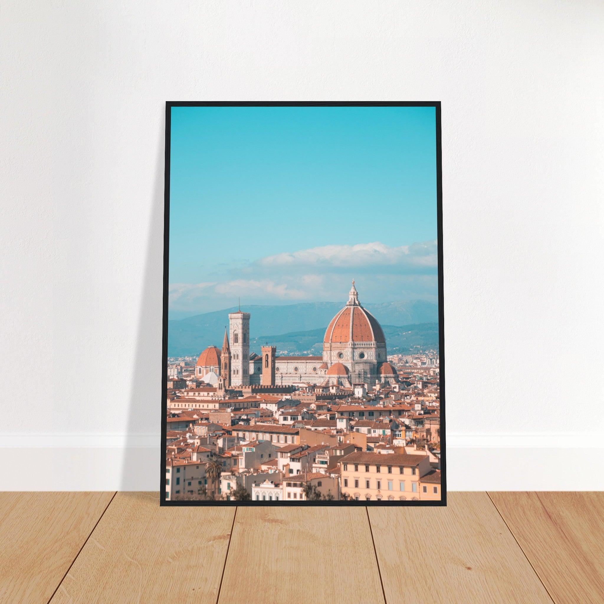 Florenz Panorama Poster - Printree.ch Architektur, Duomo, Firenze, Florenz, Foto, Fotografie, historisch, Italien, Kultur, Kunst, Ponte Vecchio, Reisen, Renaissance, Sehenswürdigkeiten, Uffizien, unsplash