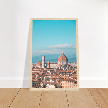 Florenz Panorama Poster - Printree.ch Architektur, Duomo, Firenze, Florenz, Foto, Fotografie, historisch, Italien, Kultur, Kunst, Ponte Vecchio, Reisen, Renaissance, Sehenswürdigkeiten, Uffizien, unsplash