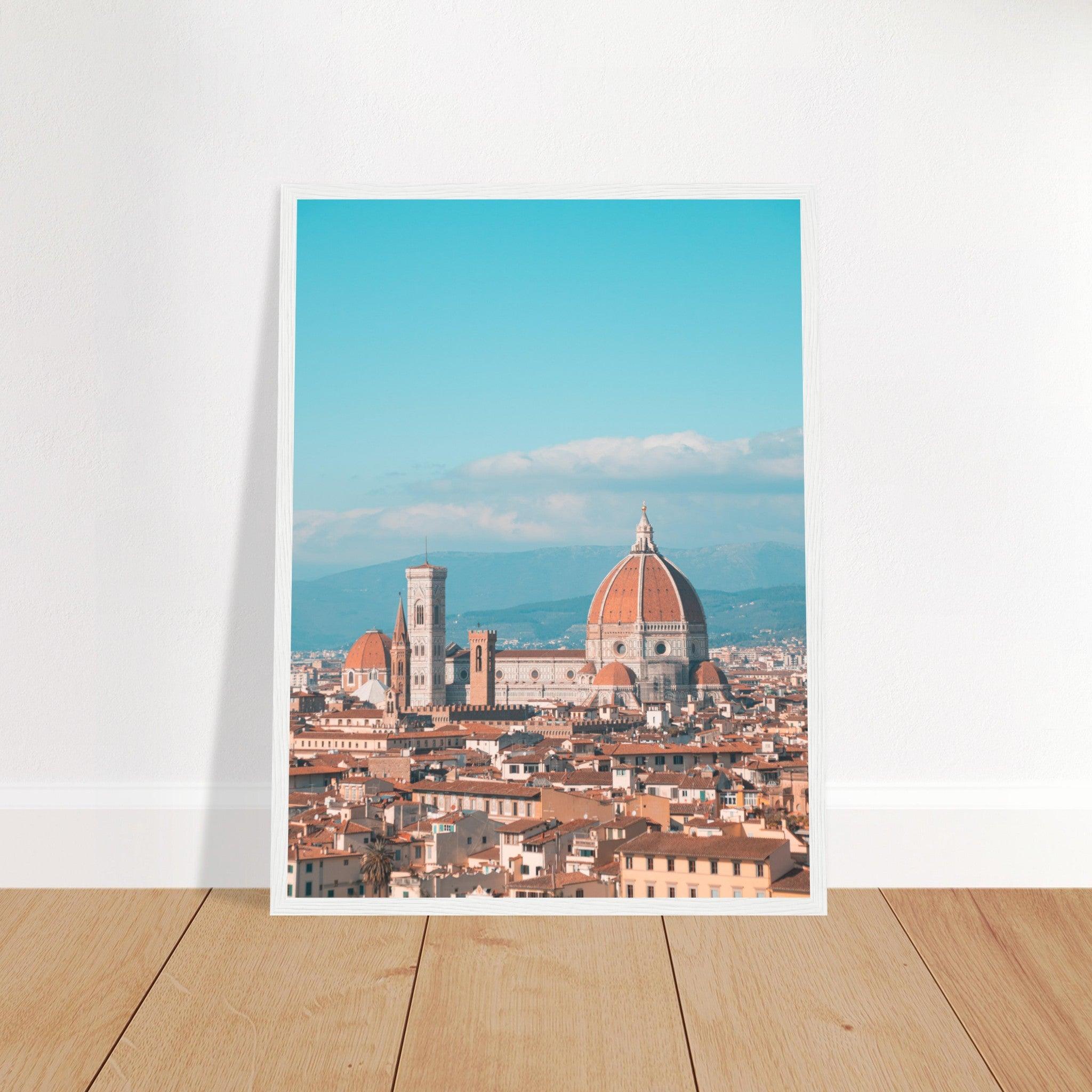 Florenz Panorama Poster - Printree.ch Architektur, Duomo, Firenze, Florenz, Foto, Fotografie, historisch, Italien, Kultur, Kunst, Ponte Vecchio, Reisen, Renaissance, Sehenswürdigkeiten, Uffizien, unsplash