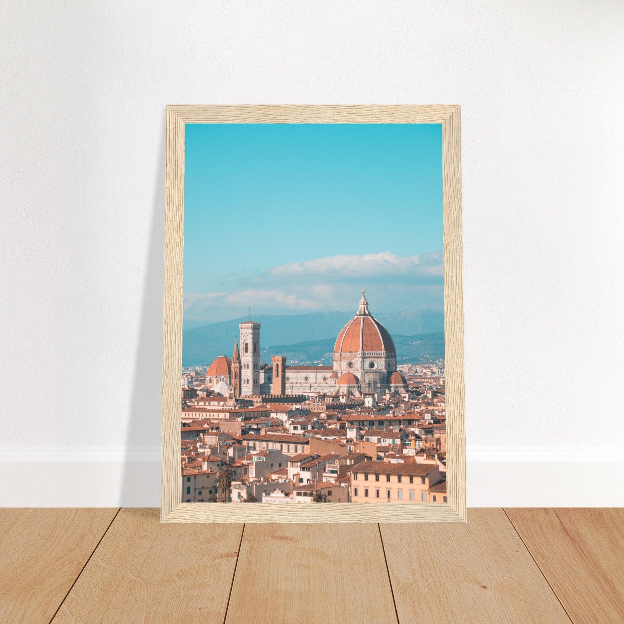 Florenz Panorama Poster - Printree.ch Architektur, Duomo, Firenze, Florenz, Foto, Fotografie, historisch, Italien, Kultur, Kunst, Ponte Vecchio, Reisen, Renaissance, Sehenswürdigkeiten, Uffizien, unsplash