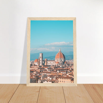 Florenz Panorama Poster - Printree.ch Architektur, Duomo, Firenze, Florenz, Foto, Fotografie, historisch, Italien, Kultur, Kunst, Ponte Vecchio, Reisen, Renaissance, Sehenswürdigkeiten, Uffizien, unsplash