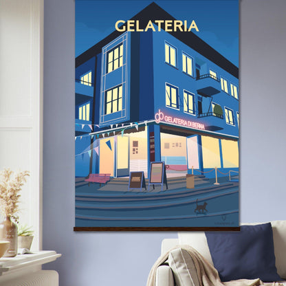 Gelateria bi Nacht - Printree.ch Localspot, Minimal, Minimalismus