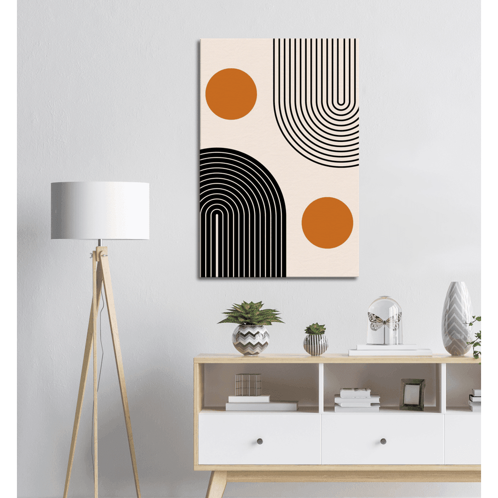 Geometrische Harmonie: Abstrakter minimalistischer Kunstdruck - Printree.ch abstrakt, Abstraktion, Ausschnitt, Bogen, boho, Dekor, Design, Druck, Form, geometrisch, Grafik, Heimtextilien, Hintergrund, Illustration, Kunst, Linienkunst, Minimal, minimalistisch, Mitte des Jahrhunderts, Mode, modern, Natur, organisch, Poster, soziale Medien, Wand, Wandkunst, zeitgenössisch, Ästhetik