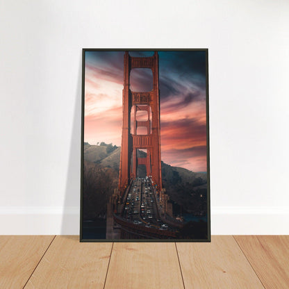 Golden Gate Bridge Vista Point - Printree.ch Aussichtspunkt, Brücke, Foto, Fotografie, Fotospot, Golden Gate Bridge, Kalifornien, Küste, Landschaft, Panorama, Reisen, San Francisco, Sehenswürdigkeit, Tourismus, unsplash