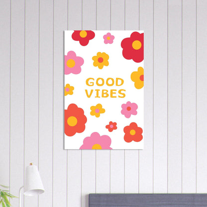 Good Vibes - Fröhliche positive Poster - Printree.ch fröhlich, zeitgenössische kunst