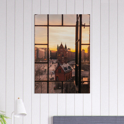 Hamburgisches Flair Poster - Printree.ch Alster, Deutschland, Elbe, Foto, Fotografie, Hafen, Hafenstadt, Hamburg, Kultur, Landungsbrücken, Rathaus, Reeperbahn, Reisen, Speicherstadt, Stadtpanorama, unsplash