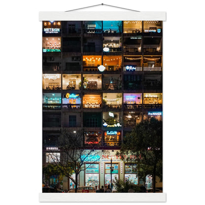 Ho-Chi-Minh-Stadt Poster - Printree.ch Architektur, Foto, Fotografie, Großstadt, Ho-Chi-Minh-Stadt, Kultur, Metropole, Moderne, Reisen, Stadtleben, Straßenleben, unsplash, Urban, Vietnam