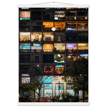 Ho-Chi-Minh-Stadt Poster - Printree.ch Architektur, Foto, Fotografie, Großstadt, Ho-Chi-Minh-Stadt, Kultur, Metropole, Moderne, Reisen, Stadtleben, Straßenleben, unsplash, Urban, Vietnam