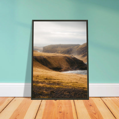 Island-Paradies: Beeindruckendes Poster der faszinierenden Naturwunder. - Printree.ch Abgeschiedenheit, Fjord, Foto, Fotografie, Geothermie, Gletscher, Island, Landschaft, Nationalpark, Natur, Nordlichter, Reisen, unsplash, Vulkan, Wasserfall