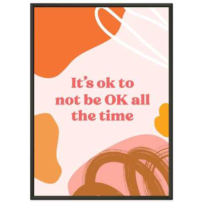 It`s Ok - Fröhliche positive Poster - Printree.ch 