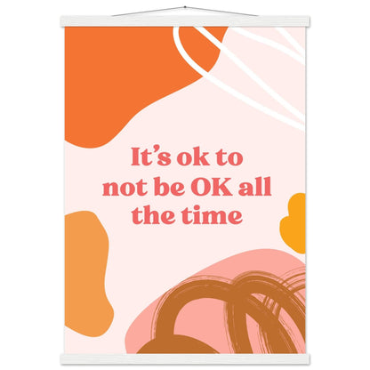 It`s Ok - Fröhliche positive Poster - Printree.ch 