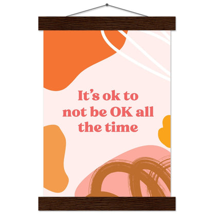 It`s Ok - Fröhliche positive Poster - Printree.ch 