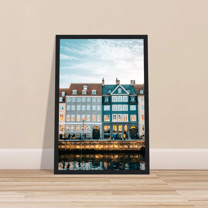 Kopenhagener Stadtposter - Printree.ch Architektur, Dänemark, Fahrradstadt, Foto, Fotografie, Kopenhagen, Kultur, Meer, Nyhavn, Reisen, Schloss Christiansborg, Skandinavien, Stadt, Tivoli, unsplash