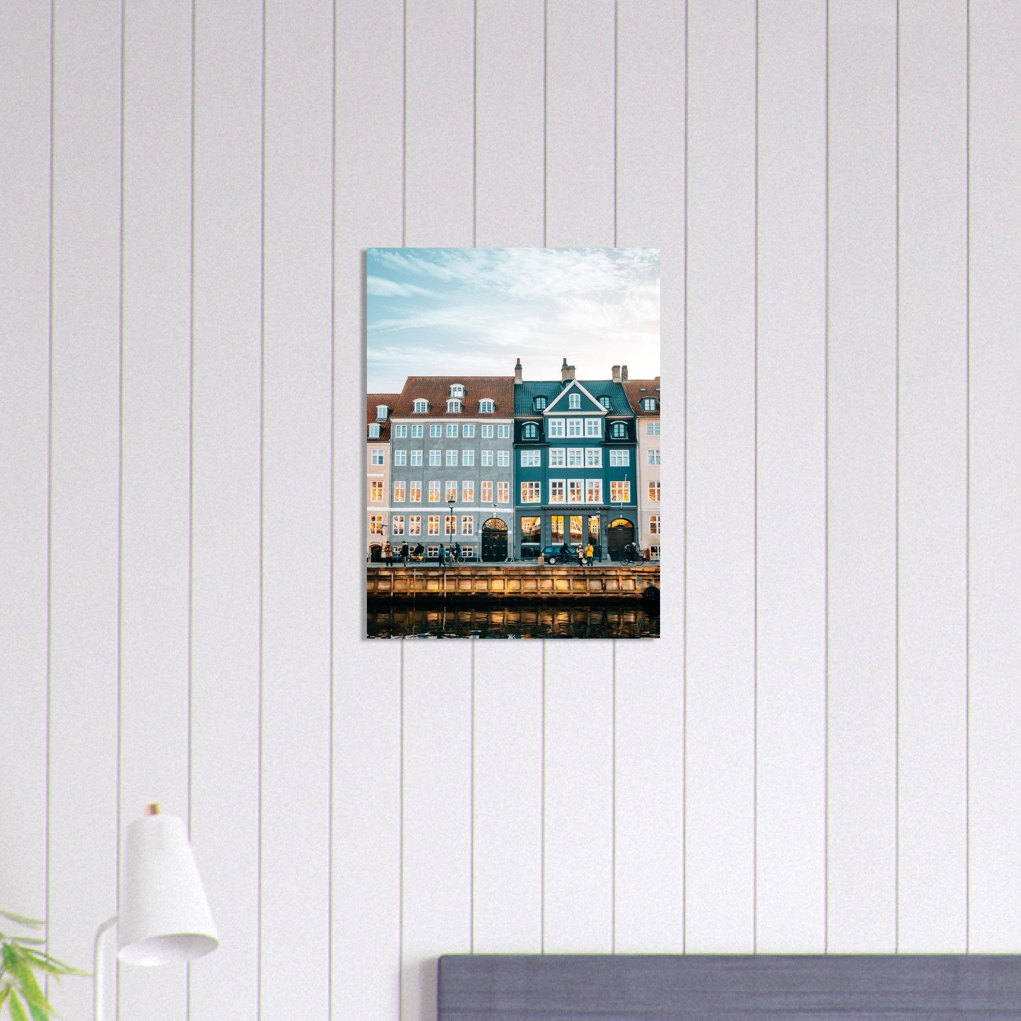 Kopenhagener Stadtposter - Printree.ch Architektur, Dänemark, Fahrradstadt, Foto, Fotografie, Kopenhagen, Kultur, Meer, Nyhavn, Reisen, Schloss Christiansborg, Skandinavien, Stadt, Tivoli, unsplash