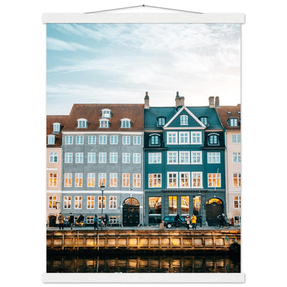 Kopenhagener Stadtposter - Printree.ch Architektur, Dänemark, Fahrradstadt, Foto, Fotografie, Kopenhagen, Kultur, Meer, Nyhavn, Reisen, Schloss Christiansborg, Skandinavien, Stadt, Tivoli, unsplash