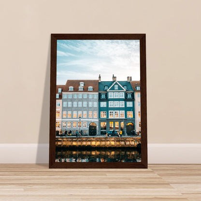 Kopenhagener Stadtposter - Printree.ch Architektur, Dänemark, Fahrradstadt, Foto, Fotografie, Kopenhagen, Kultur, Meer, Nyhavn, Reisen, Schloss Christiansborg, Skandinavien, Stadt, Tivoli, unsplash