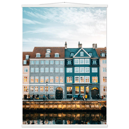 Kopenhagener Stadtposter - Printree.ch Architektur, Dänemark, Fahrradstadt, Foto, Fotografie, Kopenhagen, Kultur, Meer, Nyhavn, Reisen, Schloss Christiansborg, Skandinavien, Stadt, Tivoli, unsplash