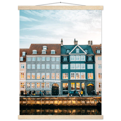 Kopenhagener Stadtposter - Printree.ch Architektur, Dänemark, Fahrradstadt, Foto, Fotografie, Kopenhagen, Kultur, Meer, Nyhavn, Reisen, Schloss Christiansborg, Skandinavien, Stadt, Tivoli, unsplash