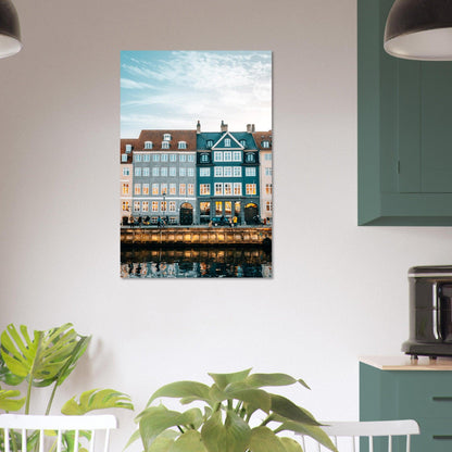 Kopenhagener Stadtposter - Printree.ch Architektur, Dänemark, Fahrradstadt, Foto, Fotografie, Kopenhagen, Kultur, Meer, Nyhavn, Reisen, Schloss Christiansborg, Skandinavien, Stadt, Tivoli, unsplash