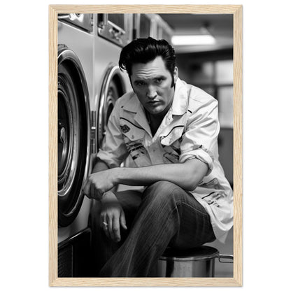 Laundry Day Elvis Presley - Printree.ch AI, Andri Hofmann, Poster, Raumfahrt