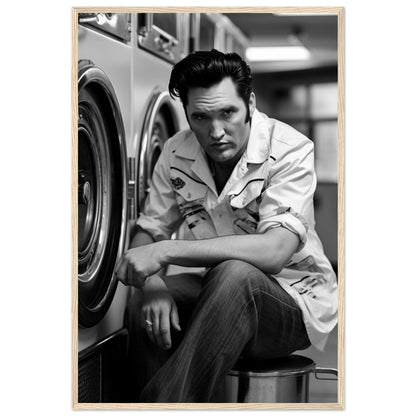 Laundry Day Elvis Presley - Printree.ch AI, Andri Hofmann, Poster, Raumfahrt