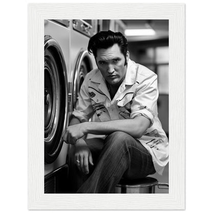 Laundry Day Elvis Presley - Printree.ch AI, Andri Hofmann, Poster, Raumfahrt