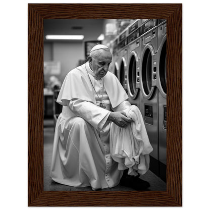 Laundry Day Pope Franziskus - Printree.ch AI, Andri Hofmann, Poster, Raumfahrt