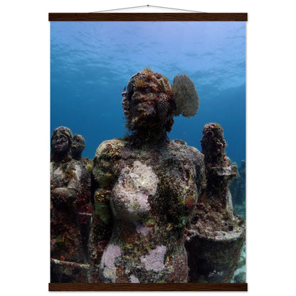 Lebendige Skulpturen: Das Korallenohr im Unterwassermuseum von Cancún - Printree.ch Fisch, Foto, Fotografie, meer, Meereslandschaft, ozean, SABRINA SIGNER, Unterwasserwelt