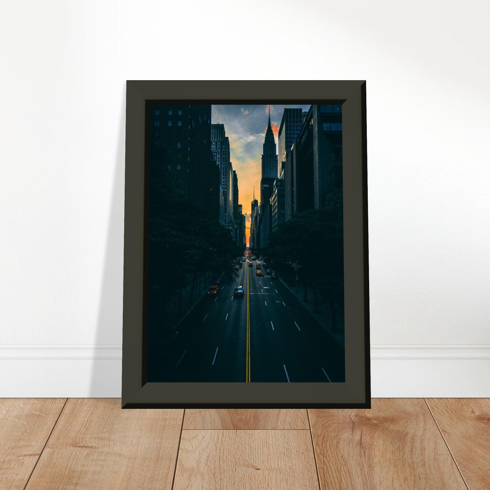 Manhattan Skyline Poster - Printree.ch Big Apple, Brooklyn Bridge, Empire State Building, Foto, Fotografie, Freiheitsstatue, Hudson River, Manhattan, Metropole, New York, Reisen, Skyline, Stadtpanorama, unsplash, Wolkenkratzer