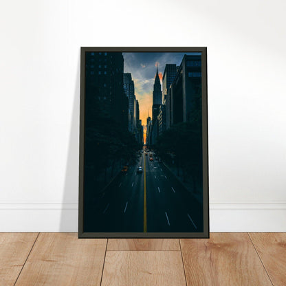 Manhattan Skyline Poster - Printree.ch Big Apple, Brooklyn Bridge, Empire State Building, Foto, Fotografie, Freiheitsstatue, Hudson River, Manhattan, Metropole, New York, Reisen, Skyline, Stadtpanorama, unsplash, Wolkenkratzer