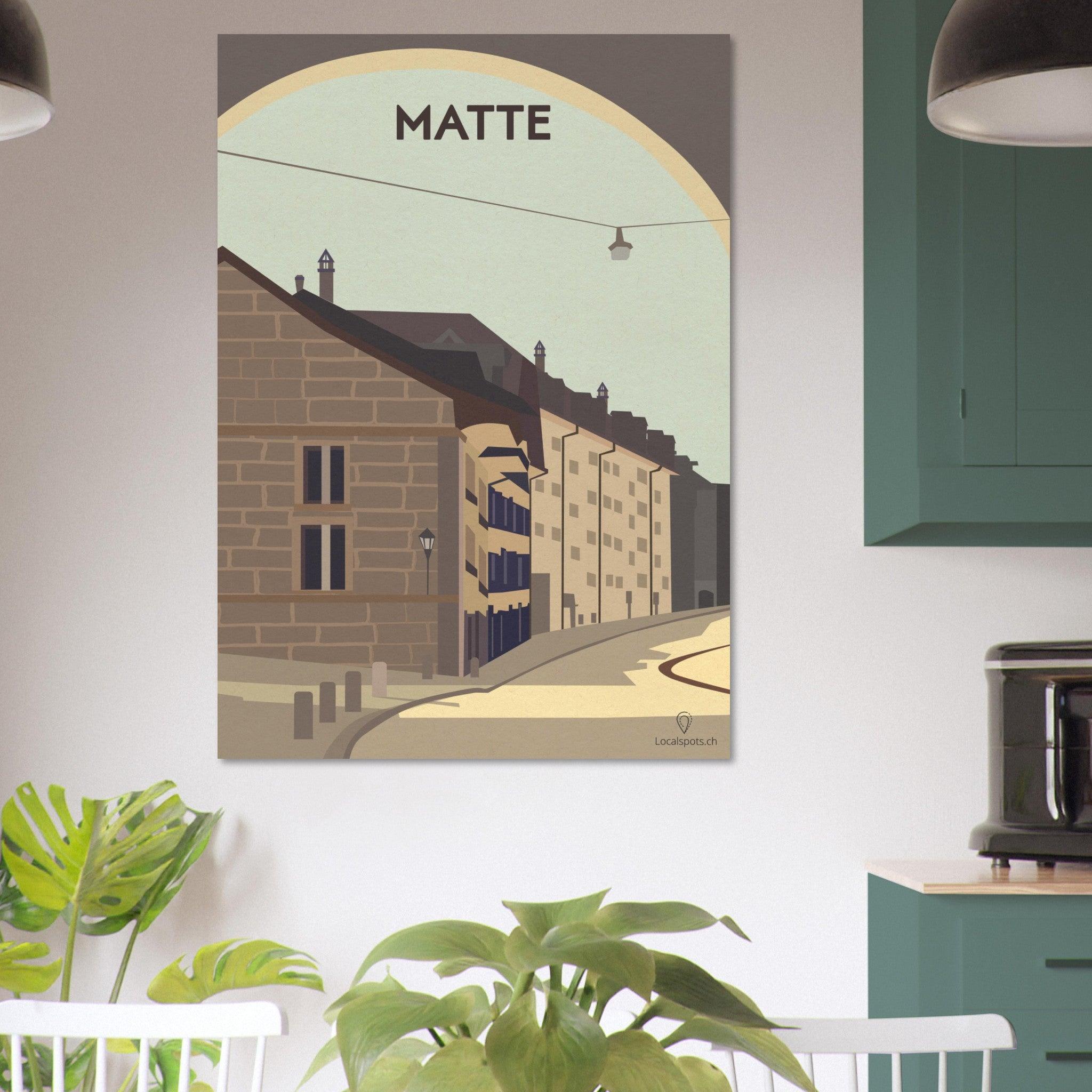 Matte - Printree.ch bern, Localspot, Minimalismus, schweiz