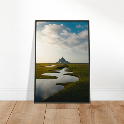 Mont Saint-Michel in der Normandie - Printree.ch Architektur, Foto, Fotografie, Frankreich, historisch, Insel, Kloster, Küste, Mittelalter, Mont Saint-Michel, Normandie, Reisen, Sehenswürdigkeit, UNESCO-Weltkulturerbe, unsplash