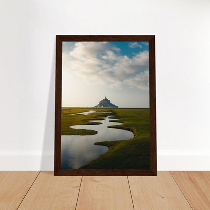 Mont Saint-Michel in der Normandie - Printree.ch Architektur, Foto, Fotografie, Frankreich, historisch, Insel, Kloster, Küste, Mittelalter, Mont Saint-Michel, Normandie, Reisen, Sehenswürdigkeit, UNESCO-Weltkulturerbe, unsplash