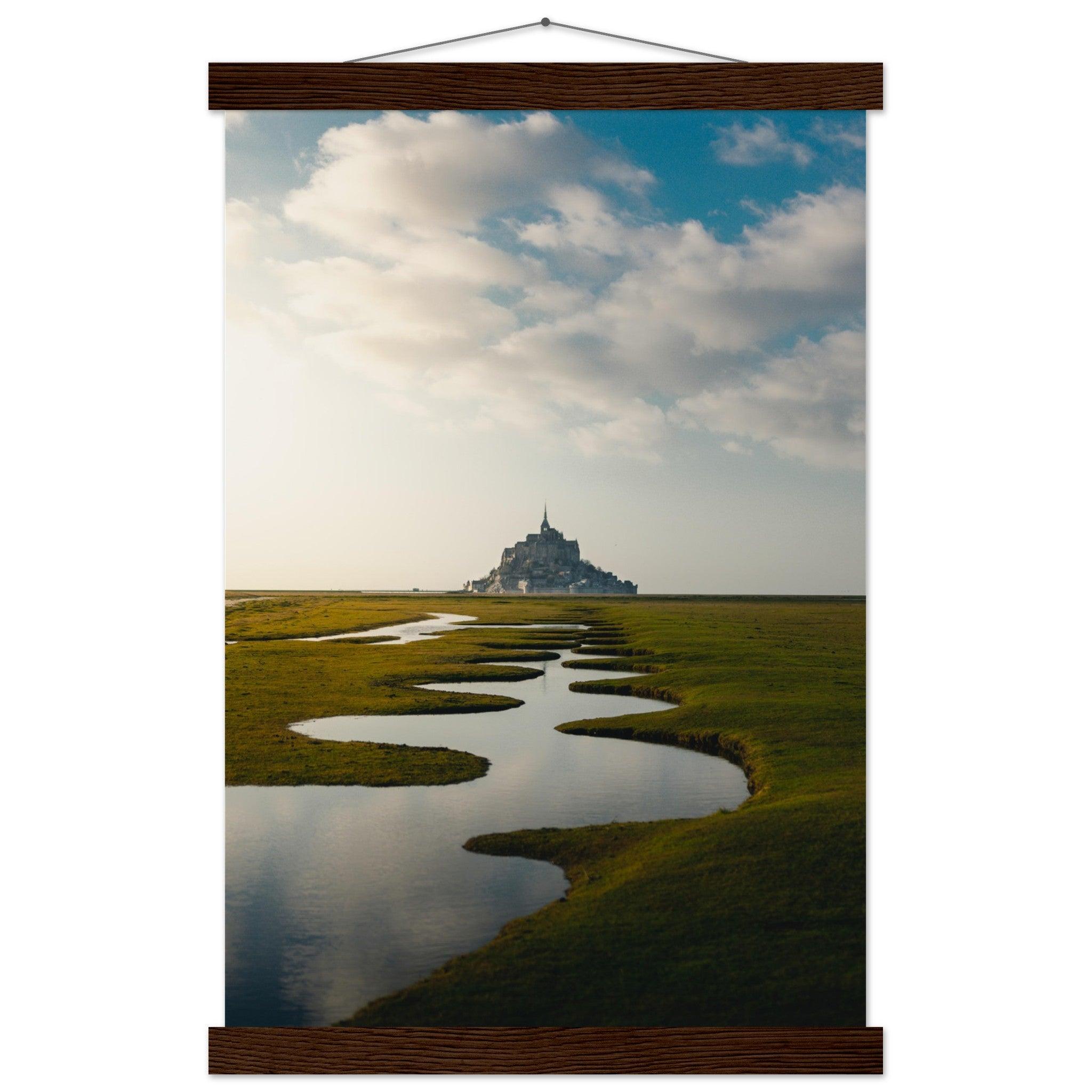 Mont Saint-Michel in der Normandie - Printree.ch Architektur, Foto, Fotografie, Frankreich, historisch, Insel, Kloster, Küste, Mittelalter, Mont Saint-Michel, Normandie, Reisen, Sehenswürdigkeit, UNESCO-Weltkulturerbe, unsplash