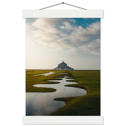 Mont Saint-Michel Poster - Printree.ch Architektur, Foto, Fotografie, Frankreich, historisch, Insel, Kloster, Küste, Mittelalter, Mont Saint-Michel, Normandie, Reisen, Sehenswürdigkeit, UNESCO-Weltkulturerbe, unsplash