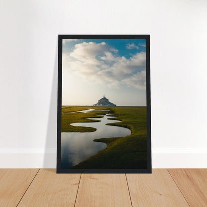 Mont Saint-Michel Poster - Printree.ch Architektur, Foto, Fotografie, Frankreich, historisch, Insel, Kloster, Küste, Mittelalter, Mont Saint-Michel, Normandie, Reisen, Sehenswürdigkeit, UNESCO-Weltkulturerbe, unsplash