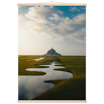 Mont Saint-Michel Poster - Printree.ch Architektur, Foto, Fotografie, Frankreich, historisch, Insel, Kloster, Küste, Mittelalter, Mont Saint-Michel, Normandie, Reisen, Sehenswürdigkeit, UNESCO-Weltkulturerbe, unsplash