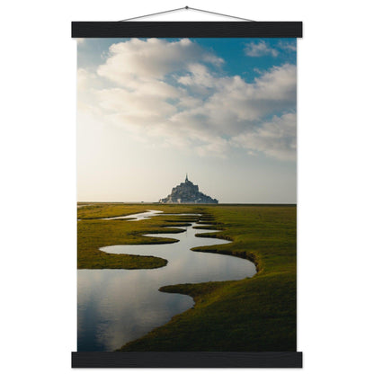 Mont Saint-Michel Poster - Printree.ch Architektur, Foto, Fotografie, Frankreich, historisch, Insel, Kloster, Küste, Mittelalter, Mont Saint-Michel, Normandie, Reisen, Sehenswürdigkeit, UNESCO-Weltkulturerbe, unsplash