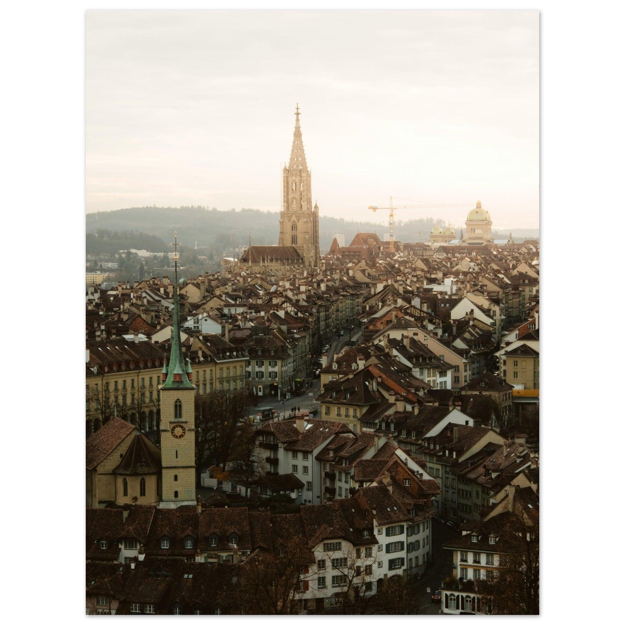 Morgenstimmung über Bern - Printree.ch alpin, Unsplash