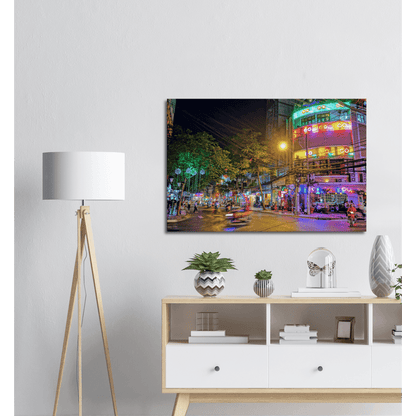 Nachtleben Hanoi - Printree.ch abend, Asien, attraktion, beschäftigt, dämmerung, einfachschweizer, exklusiv, Foto, Fotografie, geschäft, hanoi, innenstadt, landschaft, licht, nacht, Poster, reise, Reisen, sonnenuntergang, stadt, straße, tourismus, transport, urban, verkehr, vietnam, ziel