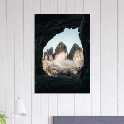 Naturpark Drei Zinnen Poster - Printree.ch Alpen, Berglandschaft, Drei Zinnen, Foto, Fotografie, Gipfel, Italien, Naturpark, Outdoor-Aktivitäten, Reisen, Sesto, Sextner Dolomiten, UNESCO-Weltnaturerbe, unsplash, Wandern