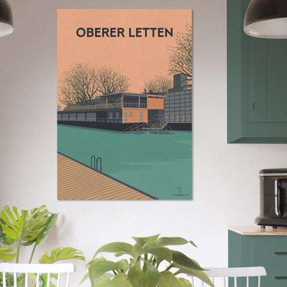 Obere Letten - Züri - Printree.ch Localspot, Minimalismus, Zürich