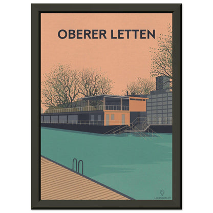 Obere Letten - Züri - Printree.ch Localspot, Minimalismus, Zürich