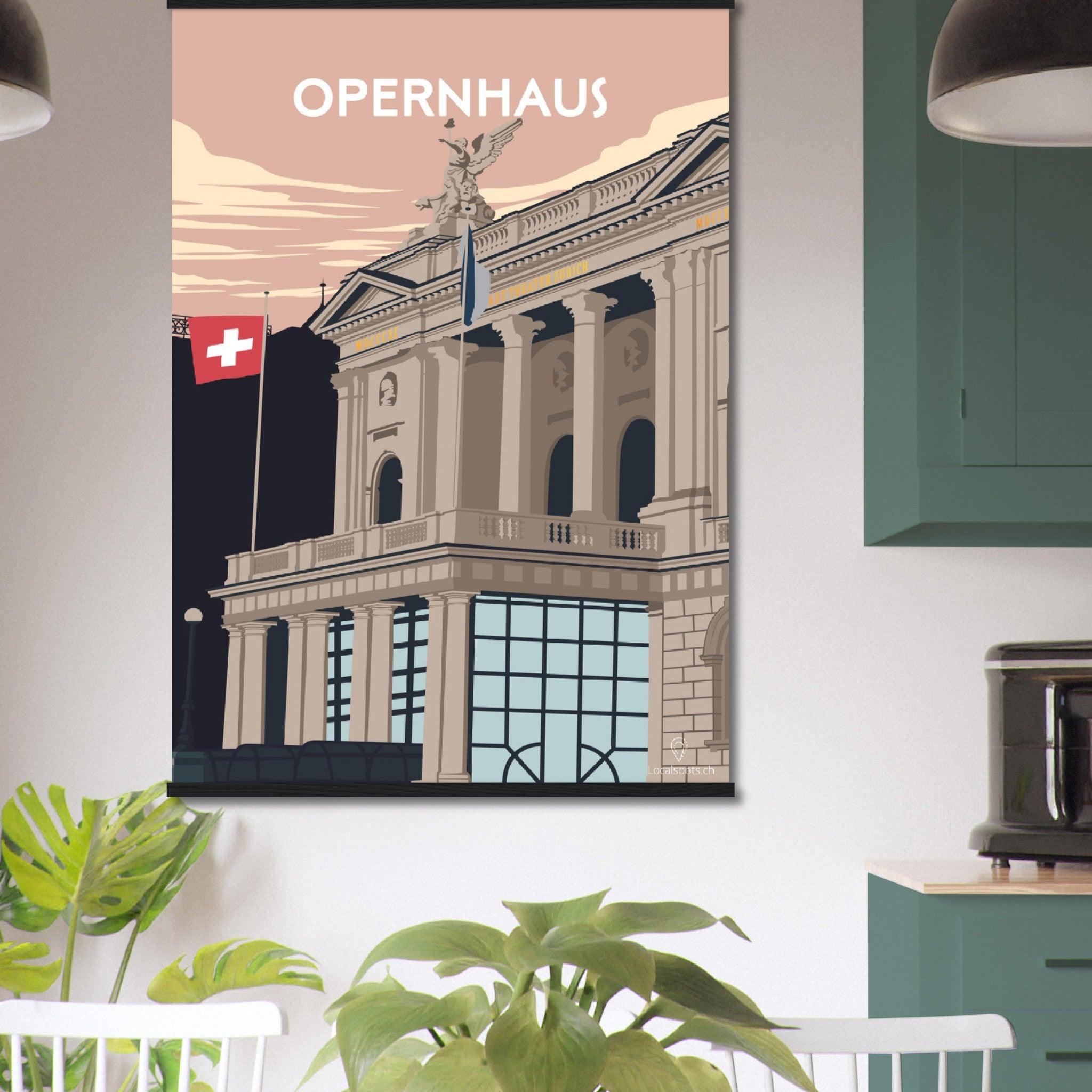 Opernhaus Zürich - Printree.ch Localspot, Minimal, Minimalismus