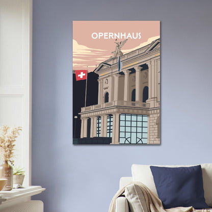 Opernhaus Zürich - Printree.ch Localspot, Minimal, Minimalismus