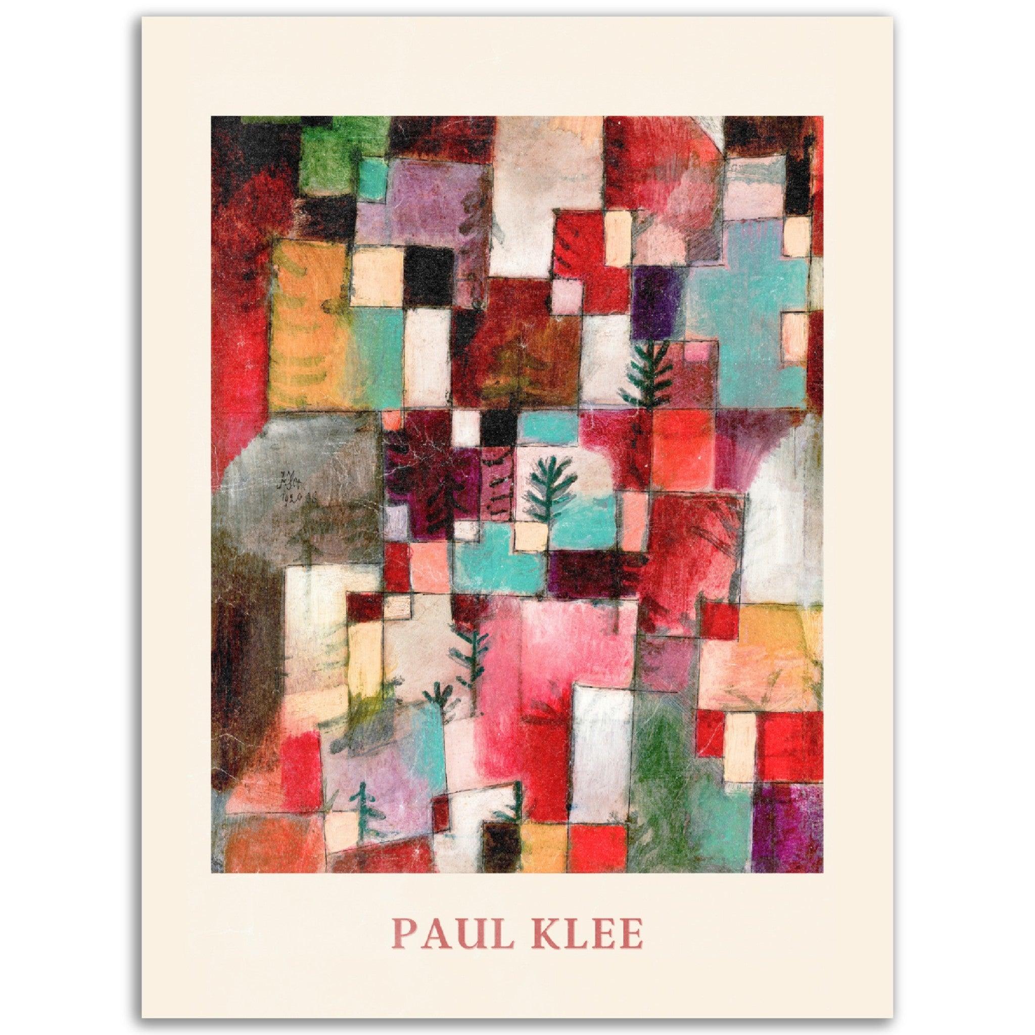 Les affiches magiques de Paul Klee pour votre maison